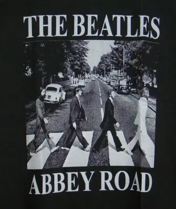 새상품 애비 로드 [ The Beatles ] 비틀즈 사진T셔츠
