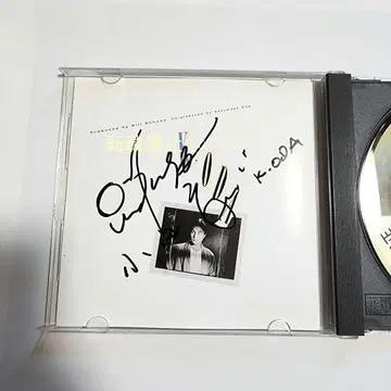 오다 카즈마사 오프코스 사인 포함 CD K.ODA