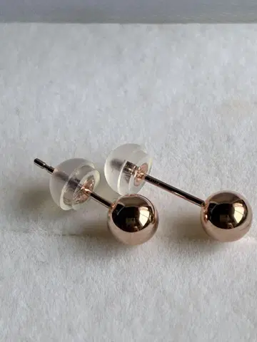 [새상품] K10 라운드볼 귀걸이 5mm