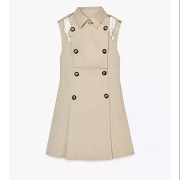 ZARA 스카프 포함 트렌치코트 원피스