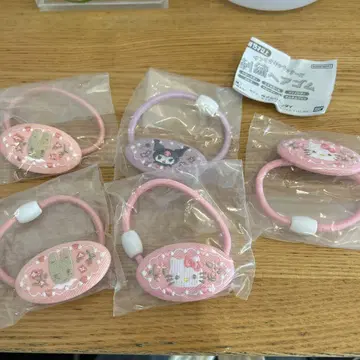산리오 캐릭터즈 자수 머리끈 시나모롤