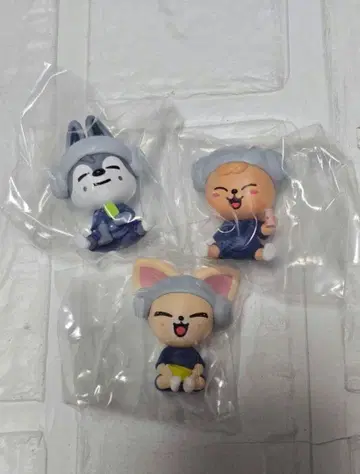 SKZOO 사우나 피규어 가챠 울프 찬, 퍼핌, 폭시니
