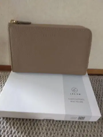 LASIEM 천연 가죽 바이컬러 짧은 작은 장지갑
