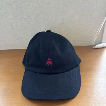 브룩스브라더스 남성용 블랙 캡 빨간색 자수