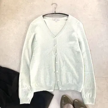 UNIQLO 유니클로 캐시미어 100% 긴팔 니트 가디건