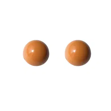 영국 현지 구매 vintage 오렌지 구체 귀찌