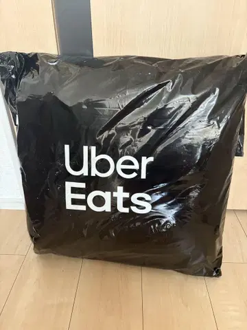 Uber Eats 로고 배달 백