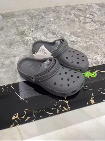 그레이 클로그 샌들*4