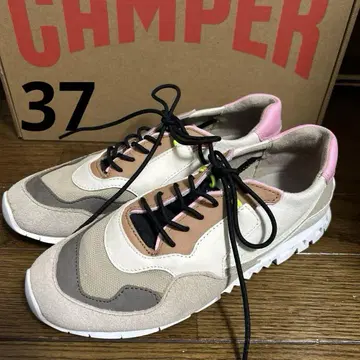 CAMPER 캠퍼 레트로 스타일 스니커즈 37