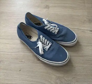 VANS AUTHENTIC 블루 28cm