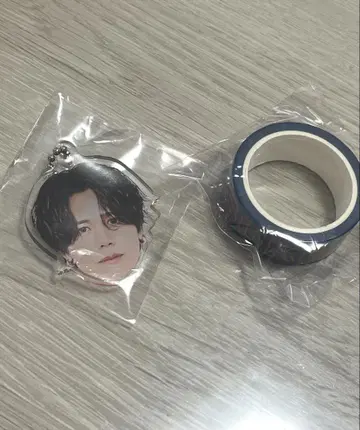 INI 후지마키 쿄스케 얼굴 아크릴 키링 캡슐 토이