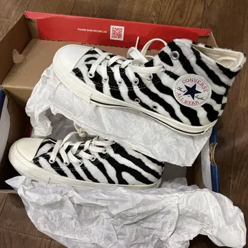 CONVERSE ALL STAR 제브라 패턴 스니커즈