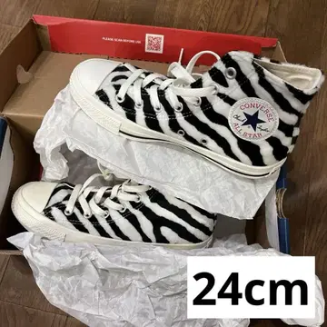 CONVERSE ALL STAR 제브라 패턴 스니커즈