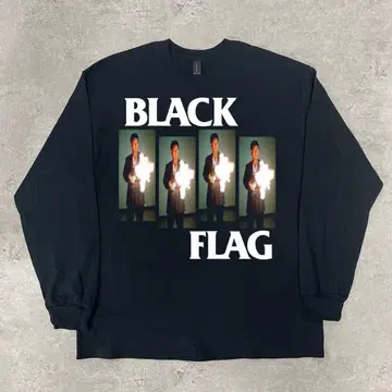 BLACK FLAG 키타노 타케 [ XL 사이즈 ] 긴팔 블랙