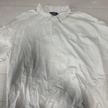 XLARGE 아이보리 피케 셔츠 XL