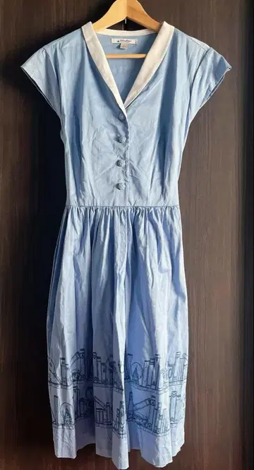 더 드레스 샵 미녀와 야수 마을 처녀 벨 원피스 드레스 L XL