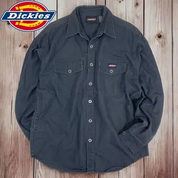 09M254 Dickies 다크 네이비 덕 긴팔 셔츠 자켓