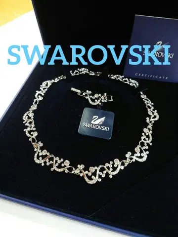 SWAROVSKI Wave 초커 목걸이