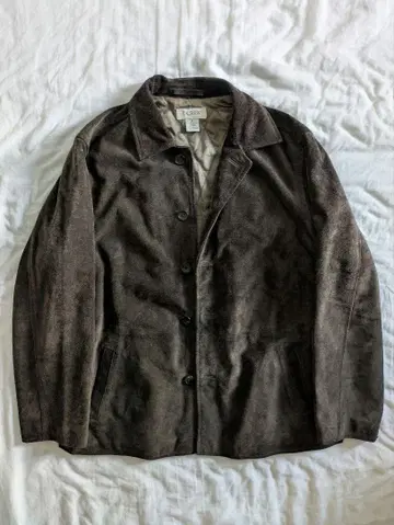 빈티지 J. CREW 스웨이드 자켓 브라운
