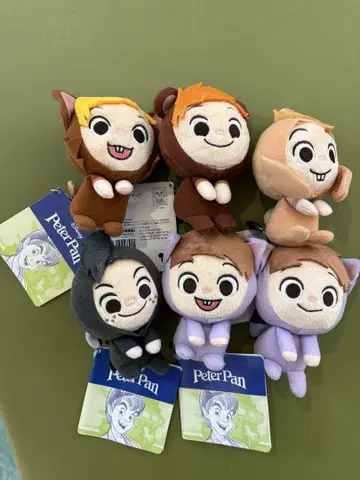 [ 최저가 ] 피터 팬 & you 마스코트 '잃어버린 아이들' 컴프 세트