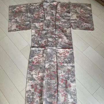꽃무늬 코몬 기모노