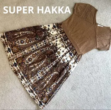 SUPER HAKKA 원피스 이소재 도킹