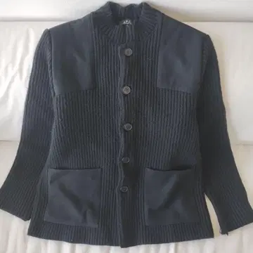 프랑스제 A.P.C. 니트 블루종