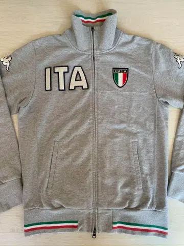 Kappa 맨투맨 더블 집업 L 두꺼운 원단