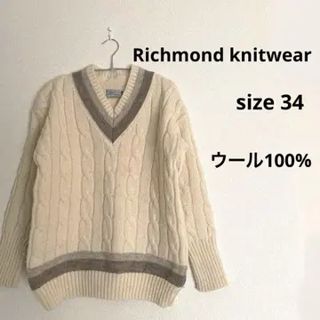 [ Richmond knitwear ] 니트 스웨터 영국제