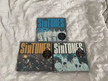 SixTONES 여기에 돌아와줘/GONG 특전 포함 3개 세트 (DVD)
