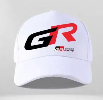 새상품 도요타 GAZOO Racing GR 캡 화이트 코튼 100