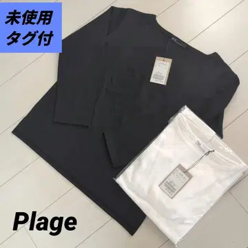 미사용 Plage 긴팔 티셔츠 1장