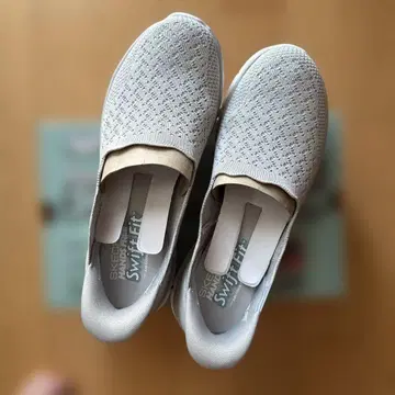 SKECHERS VIRTUOSA 스니커즈 7호 (24cm) 라이트 그레이