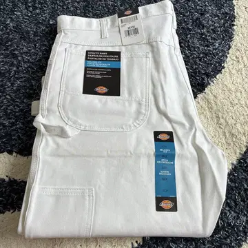 Dickies Sherwin Williams 페인터 팬츠 화이트