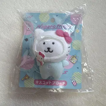 나가노 x 산리오 마스코트 브로치 헬로키티