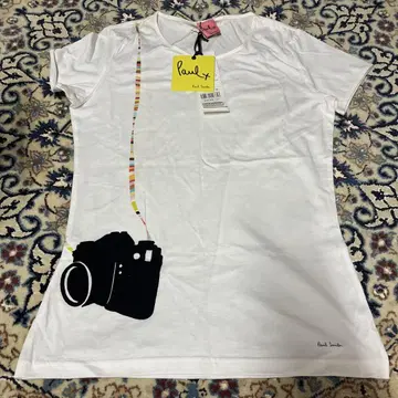 Paul Smith 카메라 프린트 반팔 T셔츠