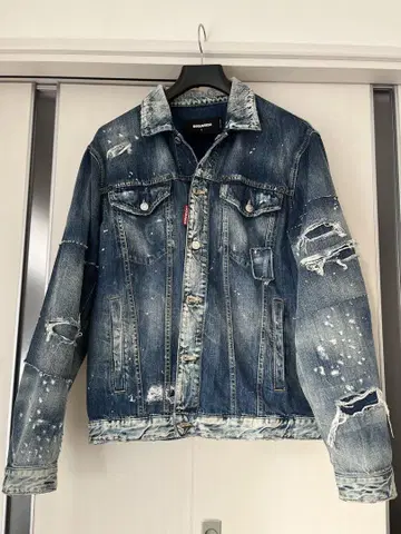 컨디션 최상 DSQUARED2 데님 자켓 L 디스퀘어드 G