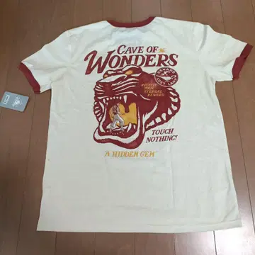 알라딘 T셔츠 디즈니 동굴 호랑이 S사이즈 문지기 레어