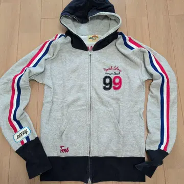 TMT 후드 부착 그레이 후드티 99