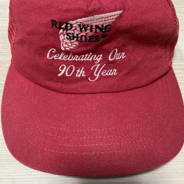 빈티지 red wing 트래커 캡 USA제