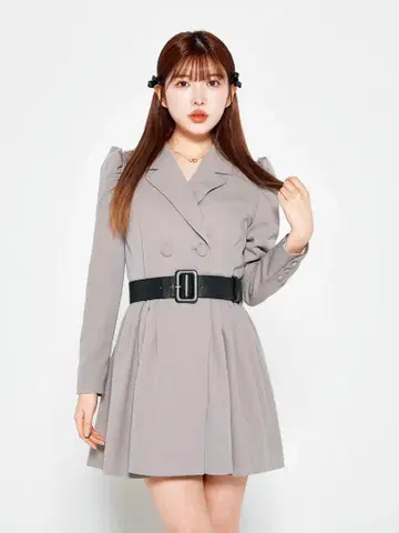더블 자켓 원피스