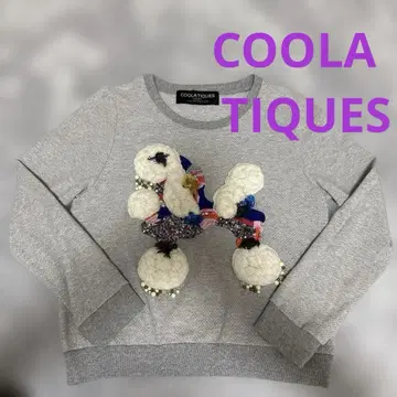 COOLATIQUES 쿠라티쿠스 비쥬 와플 비쥬 티셔츠