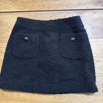 폴앤조 모코모코 스커트 블랙