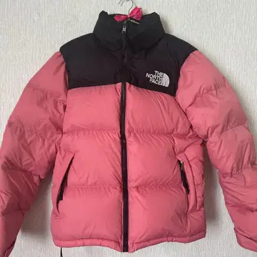 THE NORTH FACE 다운 자켓 S 핑크/블랙