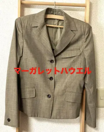 Margaret Howell 베이지 테일러드 자켓 사이즈 I