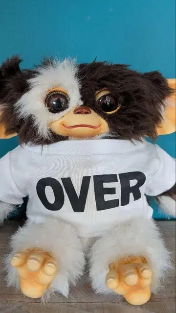 그렘린 기즈모 봉제 인형 Over the stripes