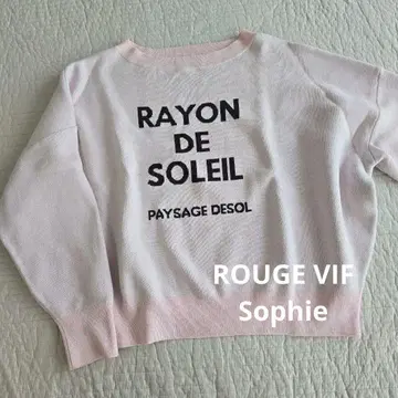 ROUGE VIF Sophie 로고 니트