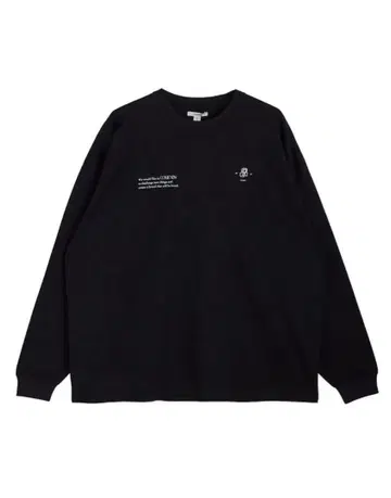 AMERI VINTAGE 긴팔 티셔츠 블랙