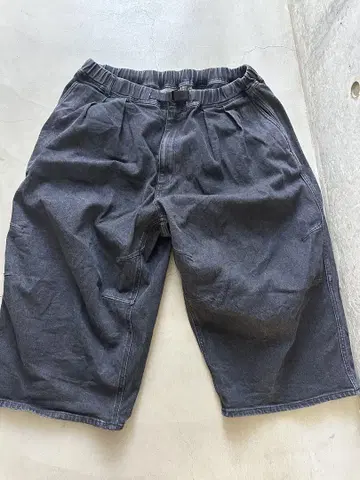 BEAMS 워터 길이 데님 웨빙 팬츠 25SS