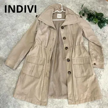 선착순 1명 INDIVI 인디비 코트 38 트렌치코트